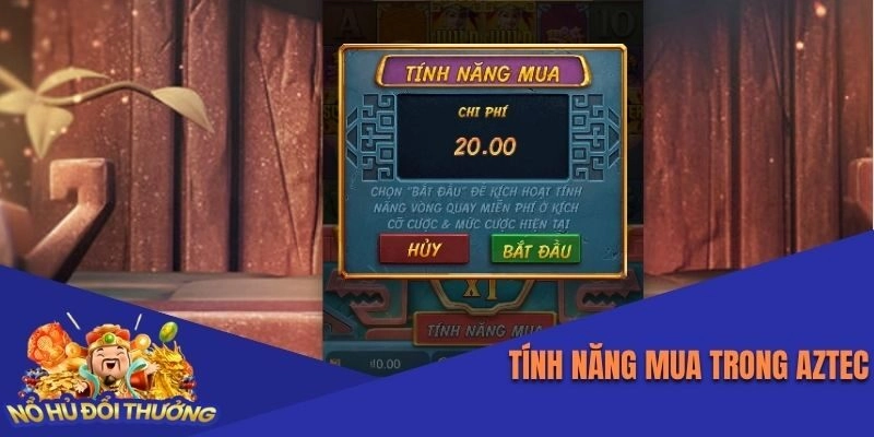 Tính năng mua trong Aztec