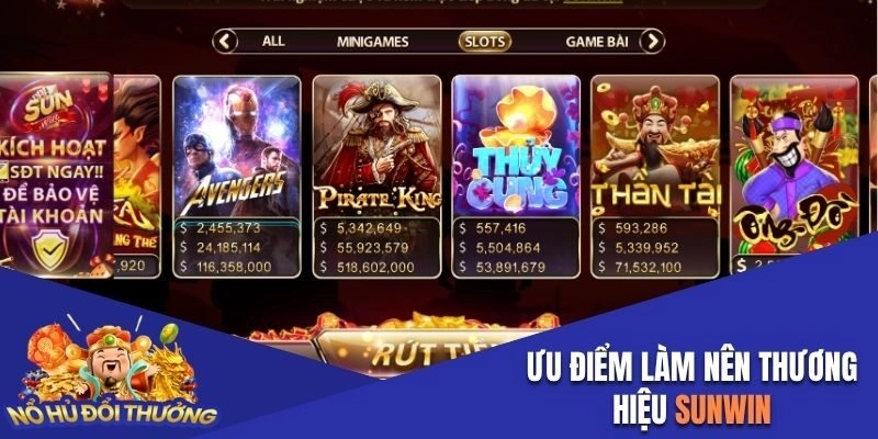 Ưu điểm làm nên thương hiệu Sunwin